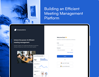 Meeting Management Platform Design