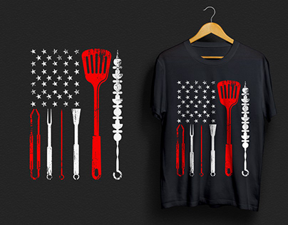 BBQ Tshirt Design Bundle for print on demand