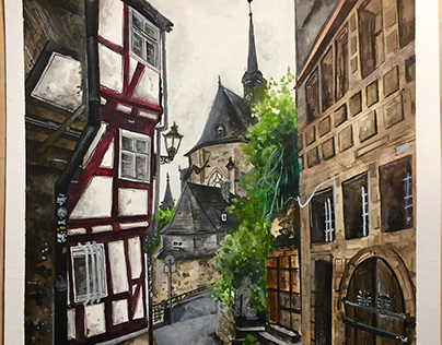 Marburg Illustration