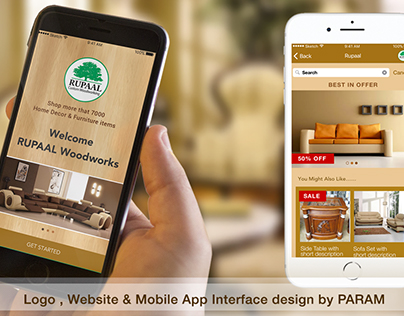Rupaal Furniture: Mobile App & Web Project Presentation