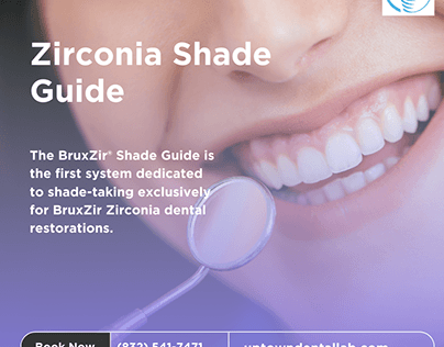 Zirconia Crown Shade Guide | Uptown Dental Lab