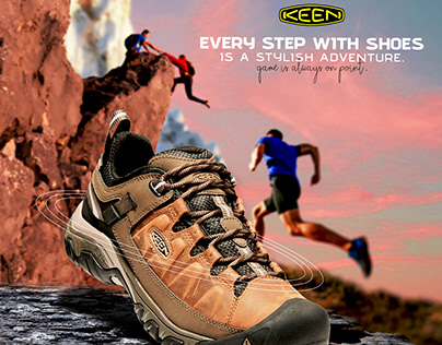 Sports Shoe Creative Ads keen