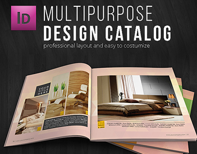 Square Modern Brochure / Catalog Template