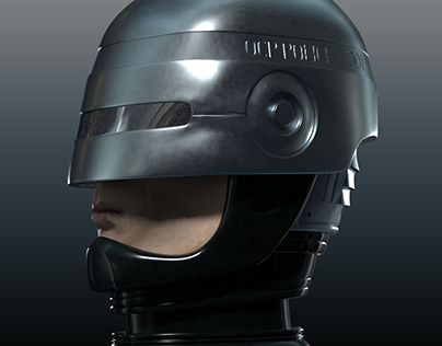 3D - Robocop Head