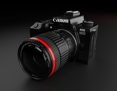 Canon EOS 90D | 3D Modeling