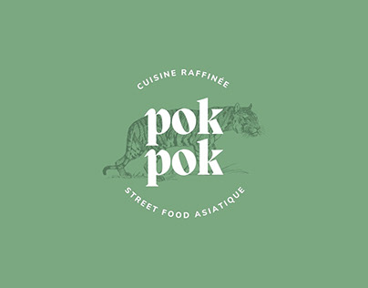 Pok pok Foodtruck - Brand identity