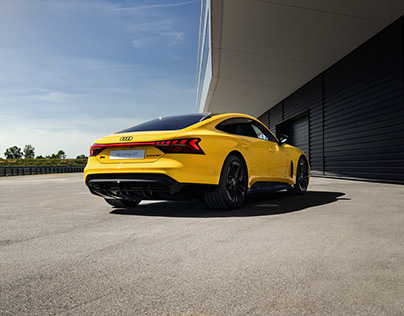 Audi RS e-tron GT - Vegas Yellow