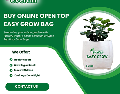 Buy Online Open Top Easy Grow Bag by Factory's Depot