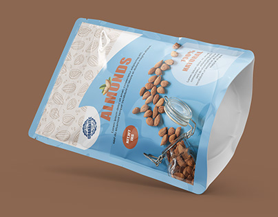 Almonds Packing Design
