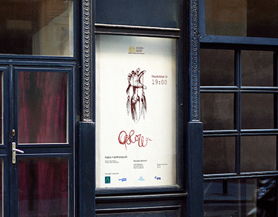 Armenian theater poster "Otello" William Shakespeare