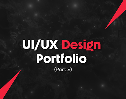 UI/UX Design Portfolio Pt.2
