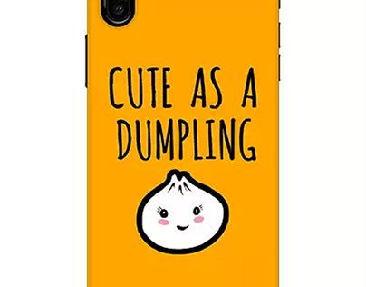 Cute As A Dumpling Mobile Cover