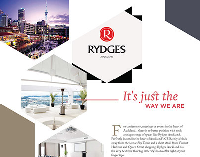 Rydges Auckland Confrence Fact Sheet