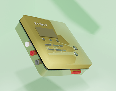 Modelling - Minidisc Player