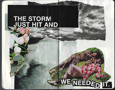 Storm & Rain & Clouds (3 collages)