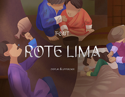 Project thumbnail - ROTE LIMA FONT