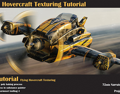 Free Tutorial - Flying Hovercraft Texturing