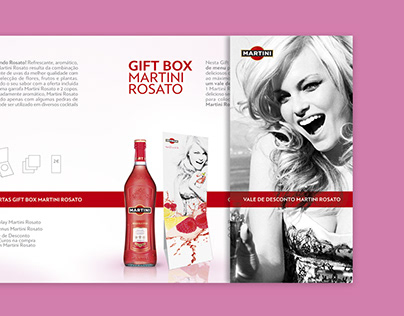 Bacardi Martini Portugal | Rosato | Flyer for Gift Box