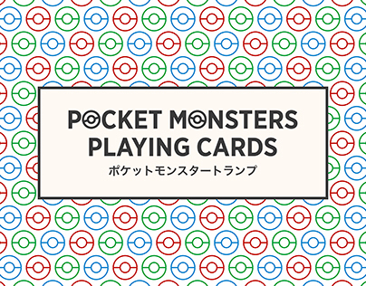 Pocket Monsters Playing Cards