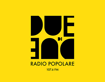 Due di Due / Radio Popolare - logo