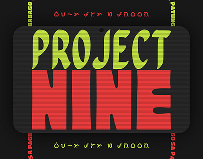 Project Nine Productions Visual Identity