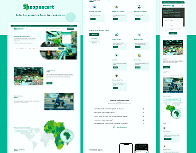 Shoppeecart Responsive Design and Mobile App Design