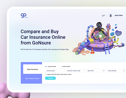 GoNsure UI/UX Design
