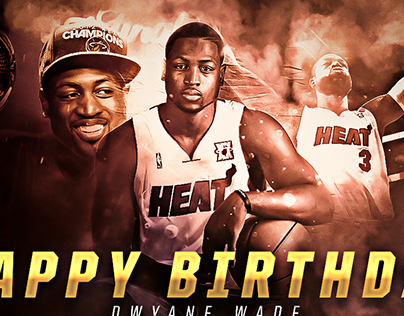Dwayne Wade Birthday post