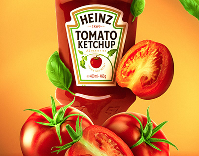 Heinz Tomato ketchup | Visual design