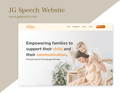 JG Speech Website Design/Development