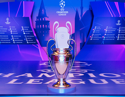 Trofeo Uefa Champions league 3D