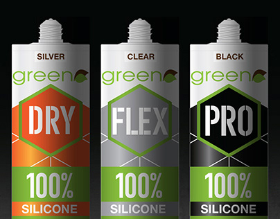 GREEN silicone sealer tube design project