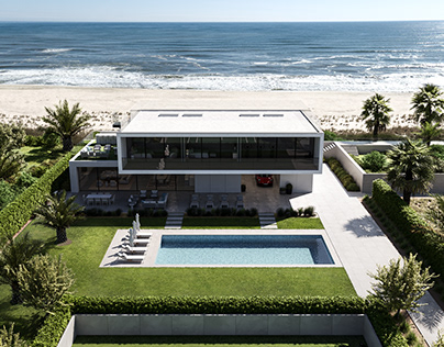 Oceanfront Villa | Exterior render