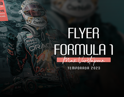 FLYER MAX VERSTAPEEN - FORMULA 1 | TEMPORADA 2023