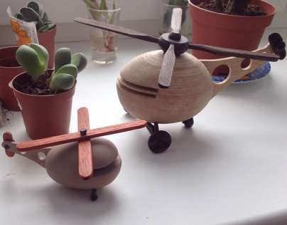 wooden toys and models: Planes&copters