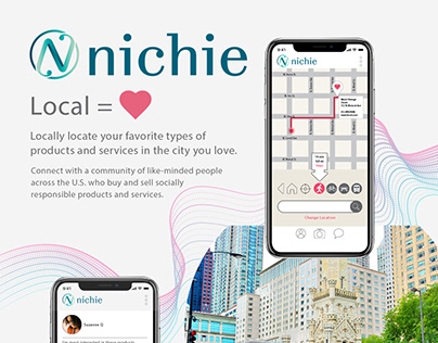 nichie-Mobile UX/UI Concept
