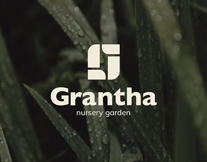 Grantha, nursery garden - Logo Design & Brand Identity