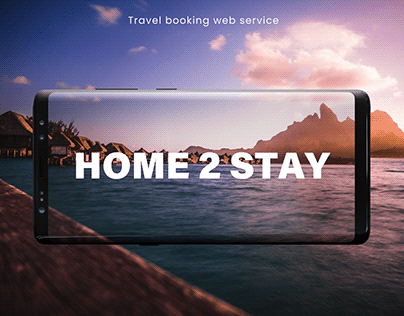 Travel booking web service "Home 2 stay"