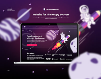 Website for The Happy Beavers
