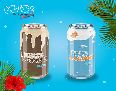 Glitz Beverages Branding Project