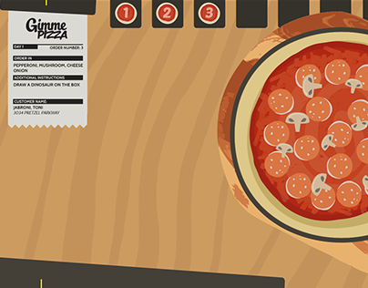 GimmePizza - a game about pizza pies