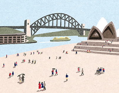 Poster for ‘The City’ at the Sydney Opera House