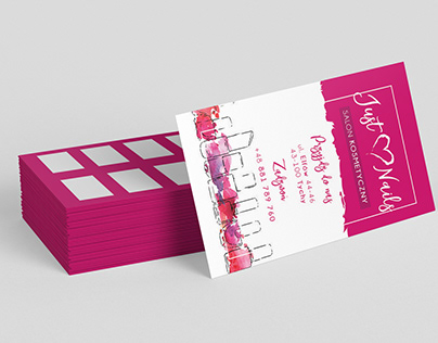 just nails business card