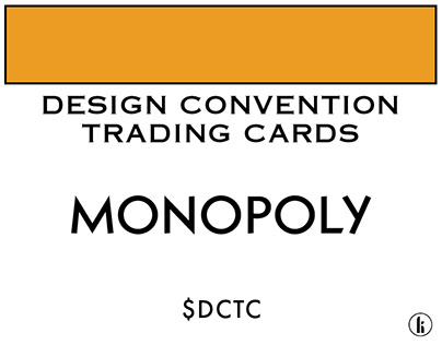 Design Convention Trading Cards: Monopoly