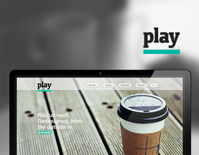 Play Web Design Concept