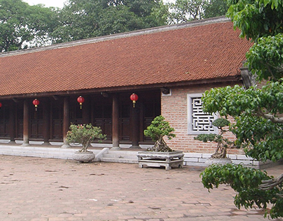 Le Temple de la Littérature à Hanoï