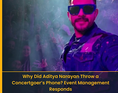 Why Did Aditya Narayan Throw a Fan's Phone at Concert?