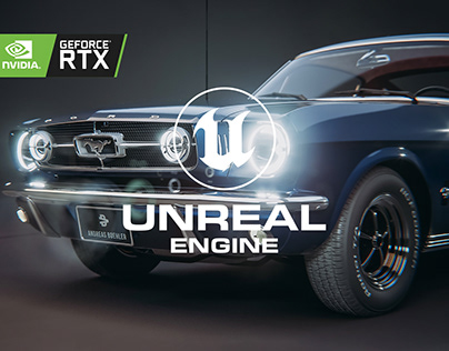 Ford Mustang 65' RTX - Unreal Engine