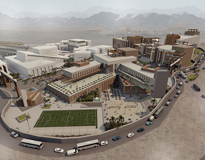 Al Zaafarana University's Non-Educational Complex