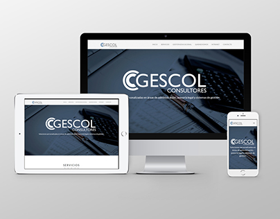 Sitio web Gescol.cl